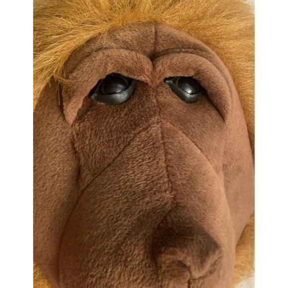 Hanging plush Beverly Hills Teddy Bear  Stuffed Animal Mounted Head Orangutan - Picture 3 of 7